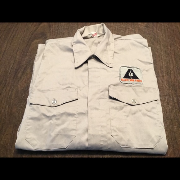 Vintage Allied Van Lines Uniting Med Sz 14-14 1/2 - Picture 7 of 9